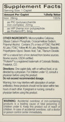 Feosol Complete close-up showcases easy-to-swallow caplet design.