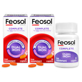 Feosol Complete iron caplet bottle for easy daily use and energy support
