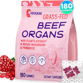 Fepoukak Beef Organ Gummies bottle for women supports hormone balance.