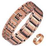 Feraco copper bracelet with 57 magnets for daily wear and versatile style