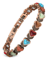 Feraco copper bracelet for women worn daily, durable and stylish.