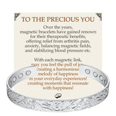 Feraco copper bracelet for women with 12x magnetic power for daily wear.