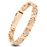 Feraco women's bracelet with 3800 gauss magnets for sturdy support and style
