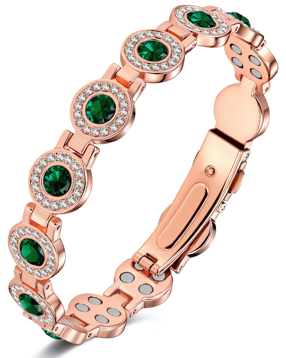 Feraco Pure Copper Bracelet for Women with a sleek, everyday-friendly silhouette.
