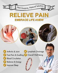 Feraco Rose Gold Copper Anklet packaging box displays premium, gift-ready presentation