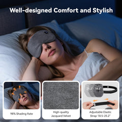 Fervidus heated eye mask rechargeable battery with 1500mAh.