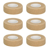FGBNM half-inch bandage wraps six pieces for secure self-adherent support