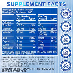 FIDERNIC AREDS2 bottle front view highlighting easy daily intake.