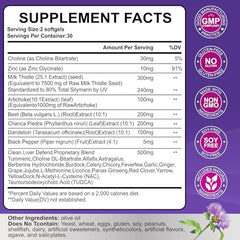 FIDERNIC Milk Thistle capsules showcasing high potency formula