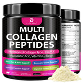 FIDERNIC multi collagen powder unflavored dissolves quickly in drinks for daily beauty support
