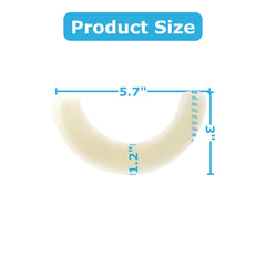 Filigan elastic ostomy barrier strip demonstrating flexible fit around stoma