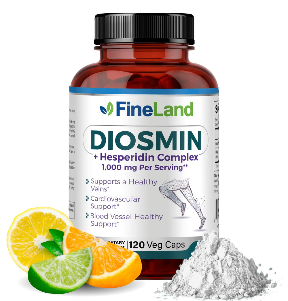 FineLand Diosmin & Hesperidin bottle for circulation support.