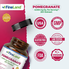 FineLand bottle on counter ready for daily routine.