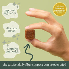 Fiome Fiber Bites packaging front emphasizing all-natural ingredients