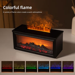 Fireplace Diffuser remote control for effortless operation from your desk