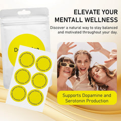 Firmora dopamine patches applied to arm showing discreet wearable use