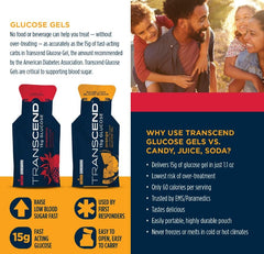 First Aid Global Transcend glucose gel pour action for easy use