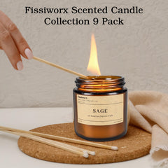 fissiworx vanilla candle warm glow for evenings