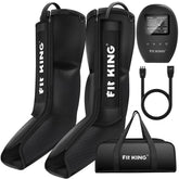FIT KING air compression foot chamber providing soothing foot massage