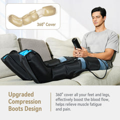 Smart sensor technology in FIT KING boots adapts pressure for different heights for personalized comfort.