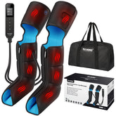 FIT KING Air Compression Leg Massager boot design for full foot and leg coverage.