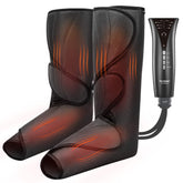 FIT KING leg massager front view showing compact design and heat feature for warmth