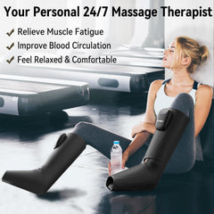 FIT KING foot massage wraps separate-use image demonstrates sharing for family relaxation