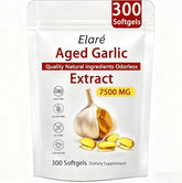 FITactic Elare garlic extract bottle front view for easy daily supplement routine.