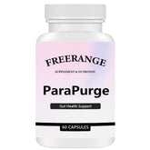 FITactic ParaPurge bottle closeup highlighting capsules designed for gut support.