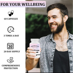FITactic ParaPurge gut health illustration evokes daily digestive wellness.