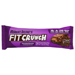 FITCRUNCH gluten-free label shown with bar for dietary choice