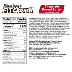 FITCRUNCH Milk & Cookies bar provides a protein-rich, satisfying snack