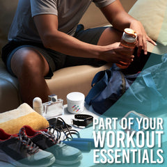 Fit Gel Workout Enhancer cream during cardio shows warmth and potential sweat boost