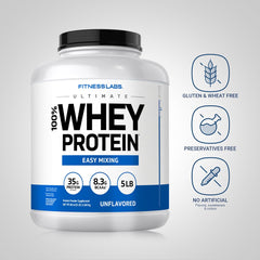 Fitness Labs Unflavored powder in shaker demonstrates easy daily mixing