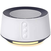 FITNIV white noise machine front view on nightstand for calmer bedtime routine