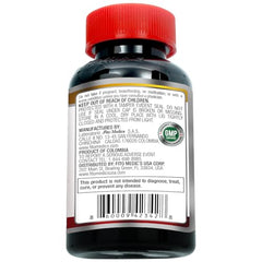 Closeup of FITO MEDIC'S odorless garlic softgels emphasizing easy swallowing.