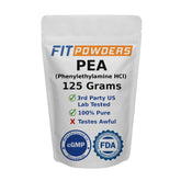 FitPowders Phenylethylamine powder in a bottle for daily focus support.