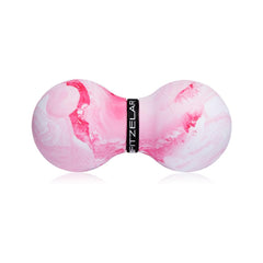 FITZELAR double lacrosse massage ball back relief targets tense back muscles