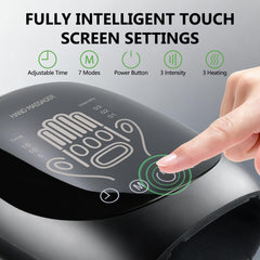 F FIWENE FSA massager with 5-finger compression for targeted relief.