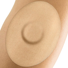 Fixic Freestyle patches 25-pack front view for secure sensor wear