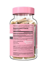 Flat Tummy CardiaSlim capsules close-up highlighting fat-blocking formula.