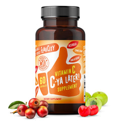FlavCity C-Ya Later bottle with capsules for easy daily immune support