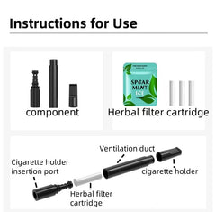 Flavored non-nicotine air device pocket design ideal for daily carry.