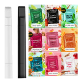 Flavored non-nicotine air device with sleek body for discreet use.