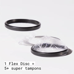 Flex Disc worn during swimming shows all-day protection.