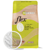 Flex Plant+ Disc packaging showing the 12-count box for travel and storage.
