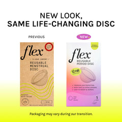 Flex carrying pouch with disc for convenient travel storage