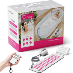 Flgocexs bubble bath massager creates soothing bubbles for total-body relaxation.