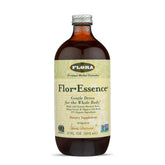 Flora Flor-Essence bottle on the counter supports daily wellness with an ancient herbal blend.
