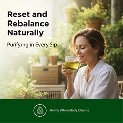 Flora FlorEssence herbal blend with burdock root highlights natural ingredients for gentle cleansing.